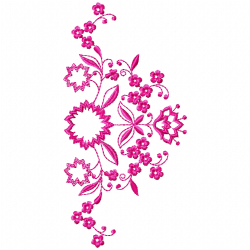 Flowers And Tree Embroidery Design 10 Flowers And Tree Embroidery Design 10